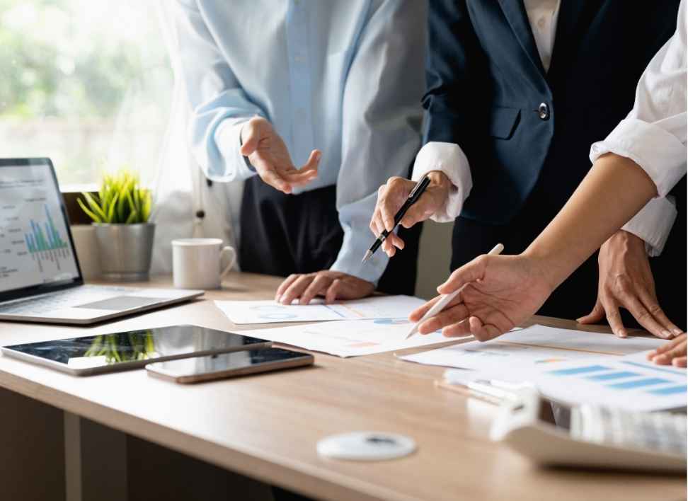 Retirement planning session